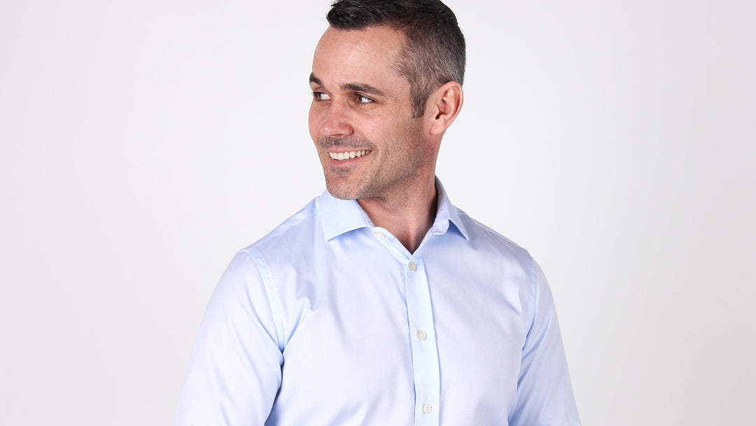 Blue Oxford Dress Shirts