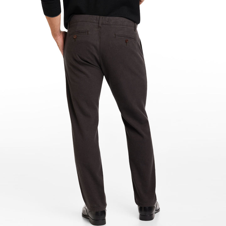 Ash & Erie Burgundy Brushed Twill Chinos for Short Men   Chino Pants