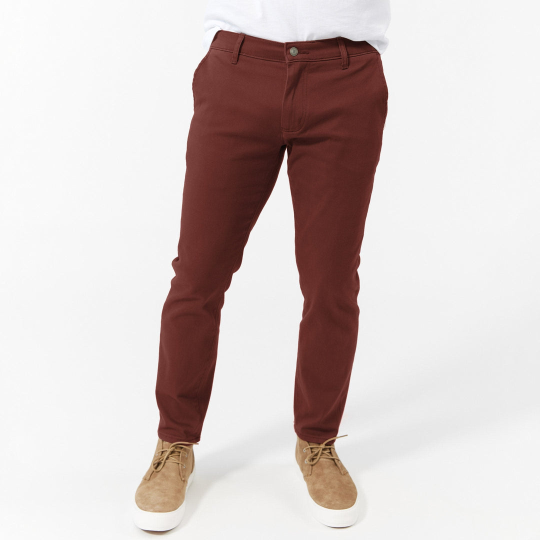 Ash & Erie Cedar Washed Stretch Chinos for Short Men   Chino Pants