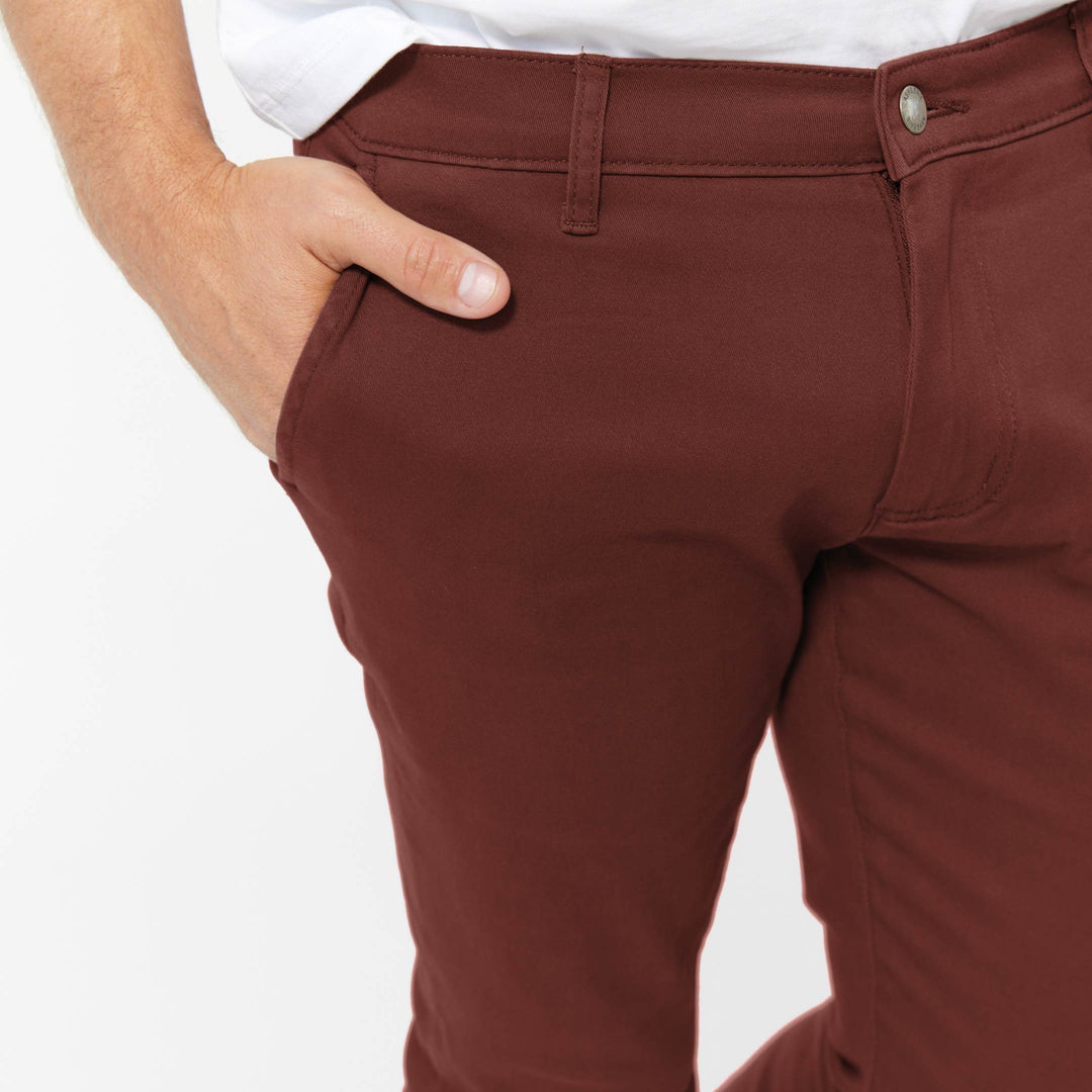 Ash & Erie Cedar Washed Stretch Chinos for Short Men   Chino Pants