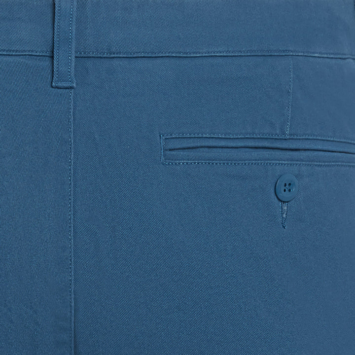 Ash & Erie Deep Blue Signature Chinos for Short Men   Chino Pants