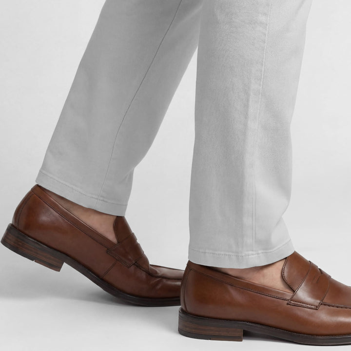 Ash & Erie Fog Grey Signature Chinos for Short Men   Chino Pants