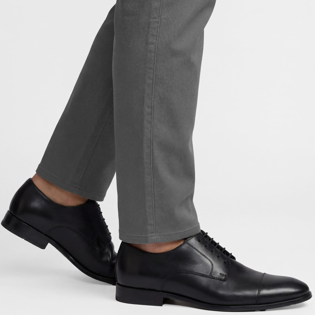 Ash & Erie Steel Grey Signature Chinos for Short Men   Chino Pants