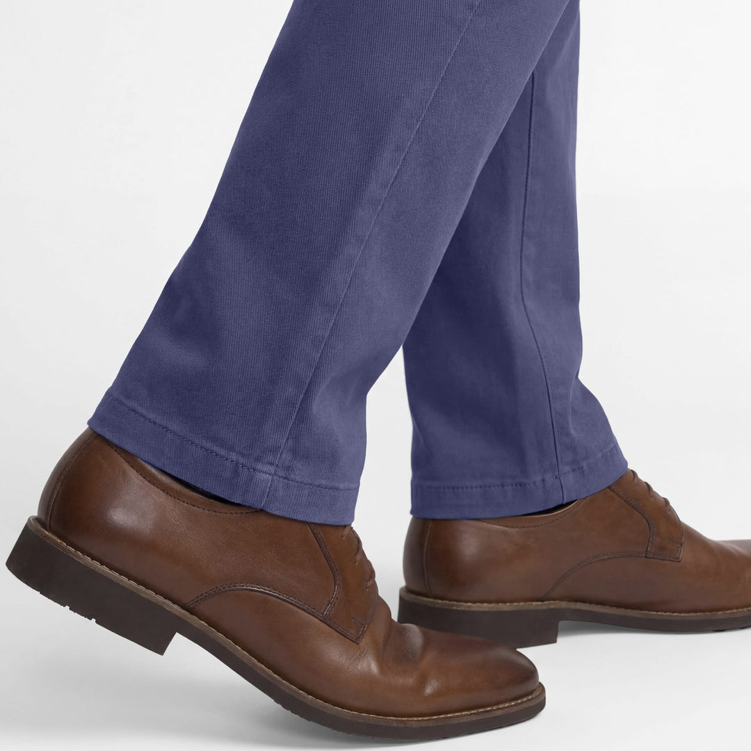 Ash & Erie Vintage Blue Signature Chinos for Short Men   Chino Pants