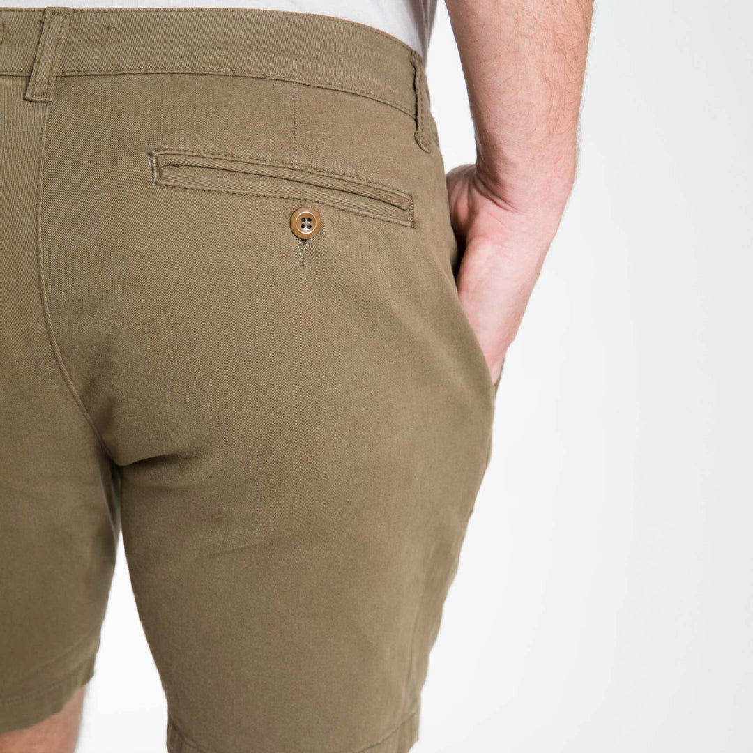 Ash & Erie Birch Chino Short for Short Men   Chino Shorts