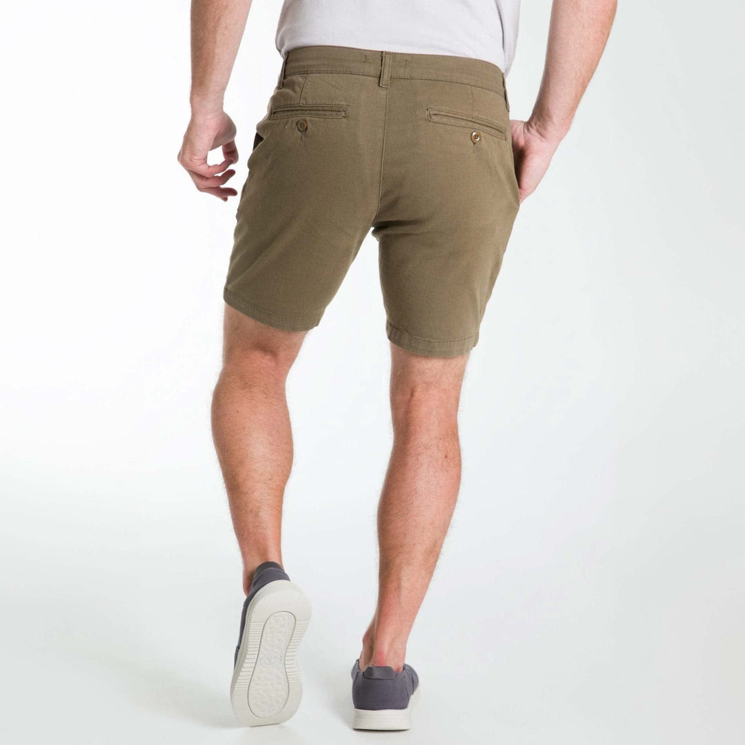 Ash & Erie Birch Chino Short for Short Men   Chino Shorts