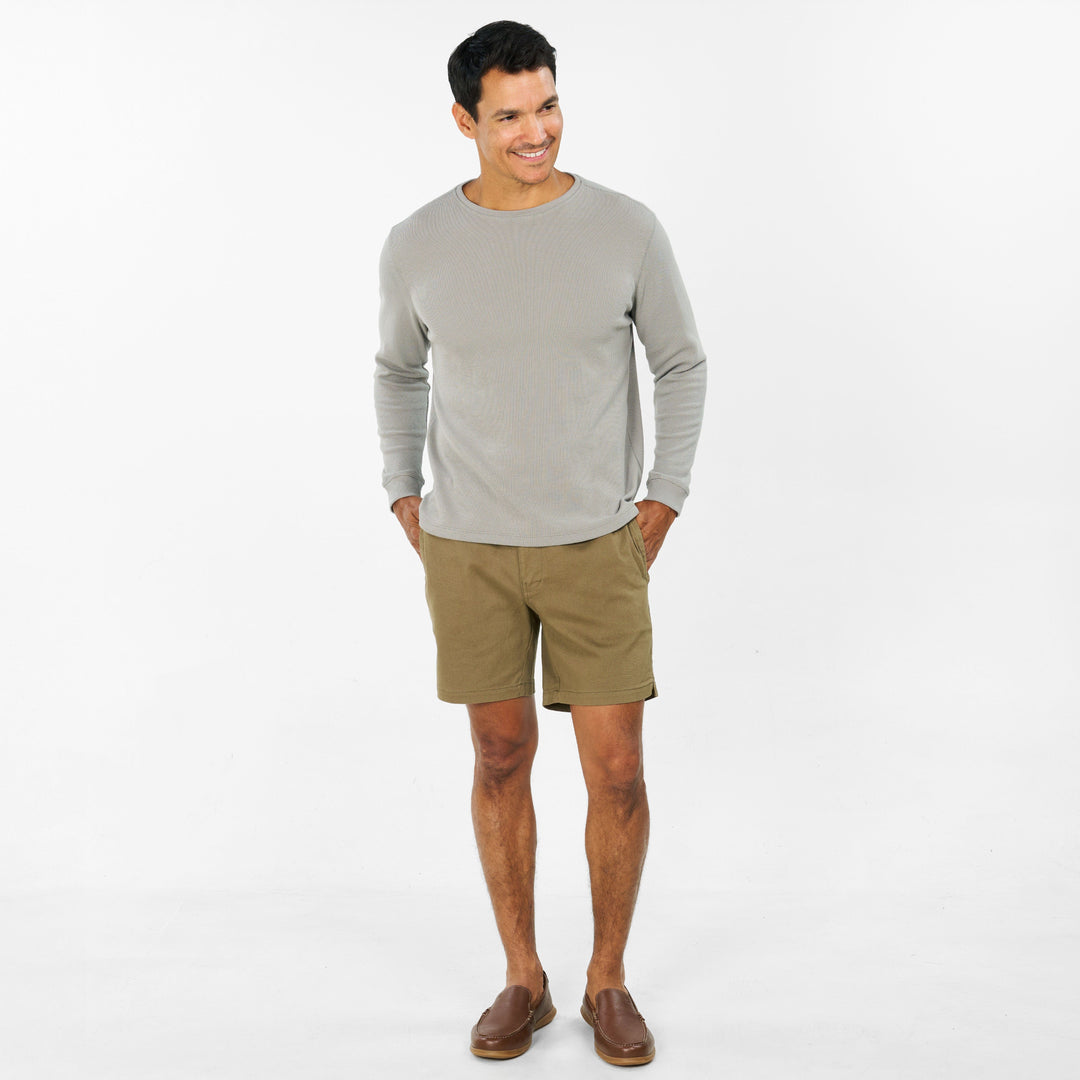 Ash & Erie Fatigue Green Easy Chino Shorts for Short Men   Chino Shorts
