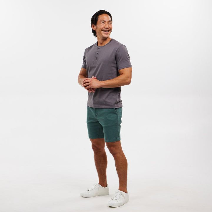 Ash & Erie Silver Pine Chino Short for Short Men   Chino Shorts