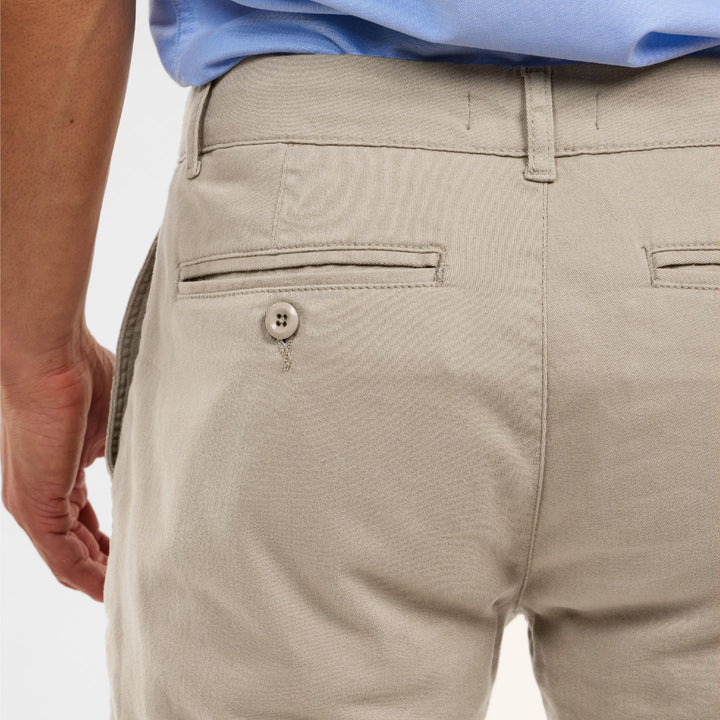 Ash & Erie Vintage Khaki Chino Short for Short Men   Chino Shorts