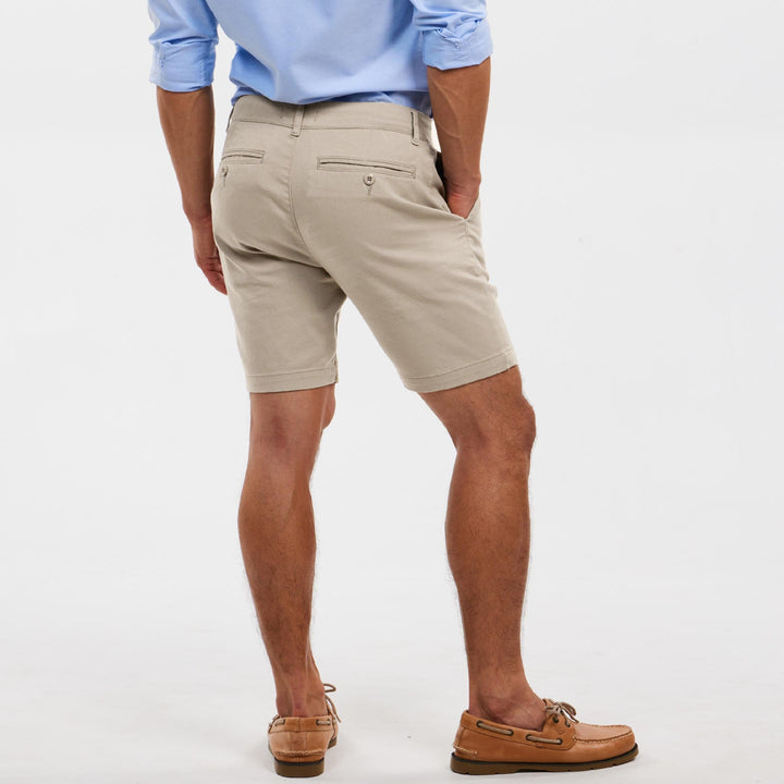 Ash & Erie Vintage Khaki Chino Short for Short Men   Chino Shorts