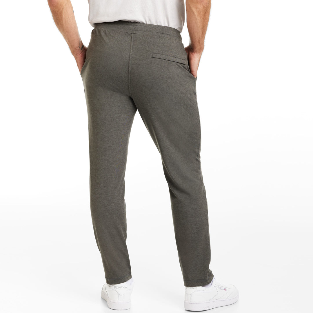 Ash & Erie Heather Charcoal CloudFlex Performance Pant for Short Men   Cloudflex Performance Pant