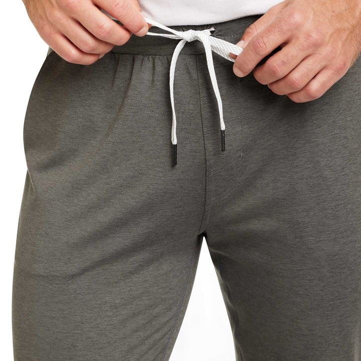 Ash & Erie Heather Charcoal CloudFlex Performance Pant for Short Men   Cloudflex Performance Pant