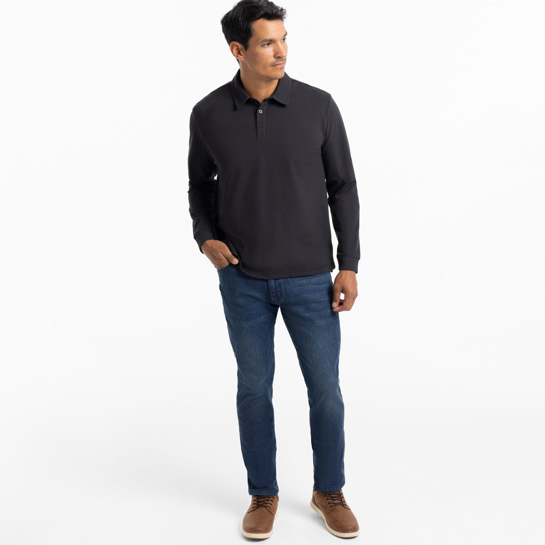 Ash & Erie Deep Sea Wash Denim Jeans for Short Men   Essential Jeans