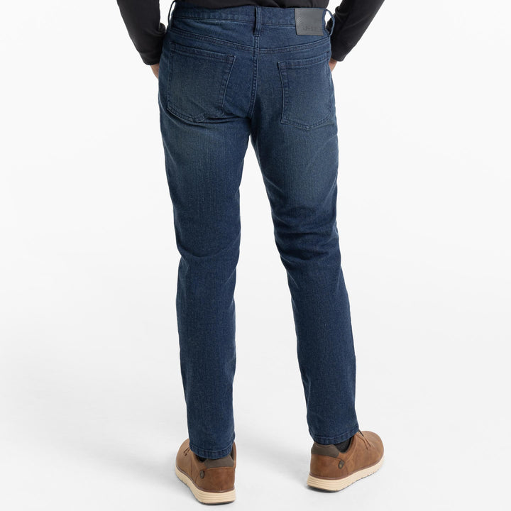 Ash & Erie Deep Sea Wash Denim Jeans for Short Men   Essential Jeans