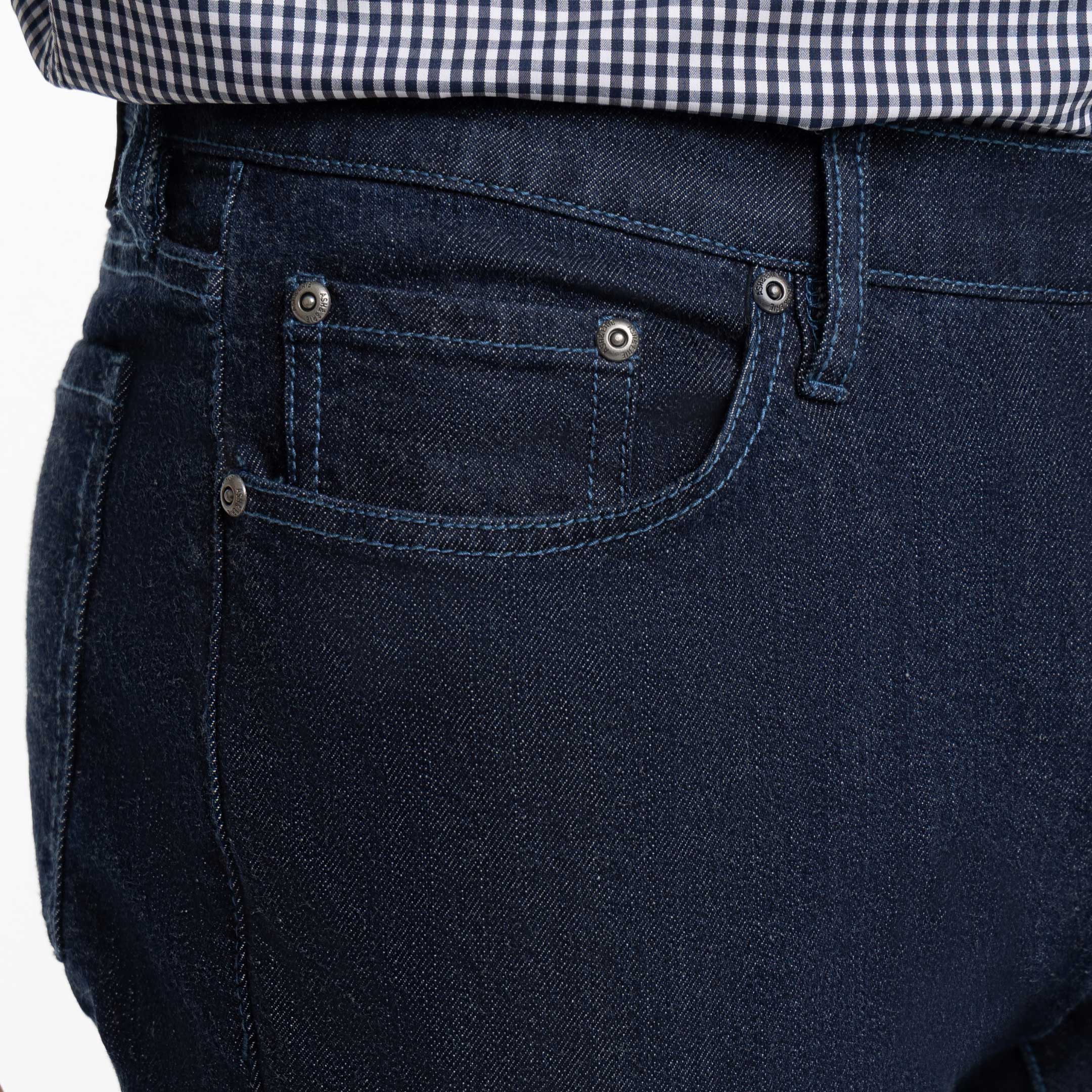 Ash & Erie Indigo Wash Denim Jeans for Short Men   Essential Jeans