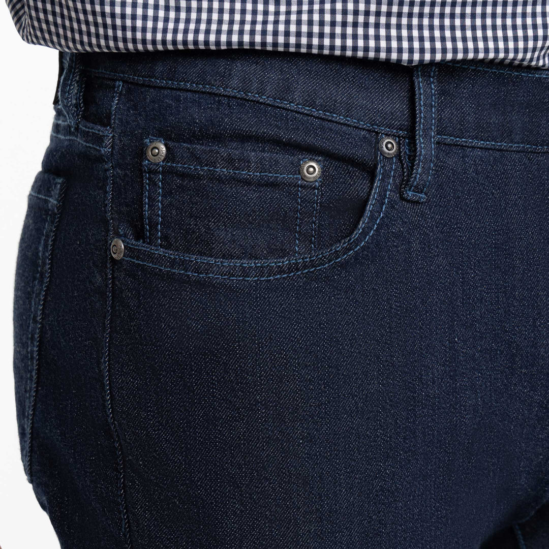 Ash & Erie Indigo Wash Denim Jeans for Short Men   Essential Jeans