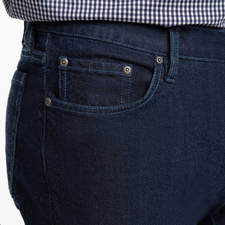 Ash & Erie Indigo Wash Denim Jeans for Short Men   Essential Jeans