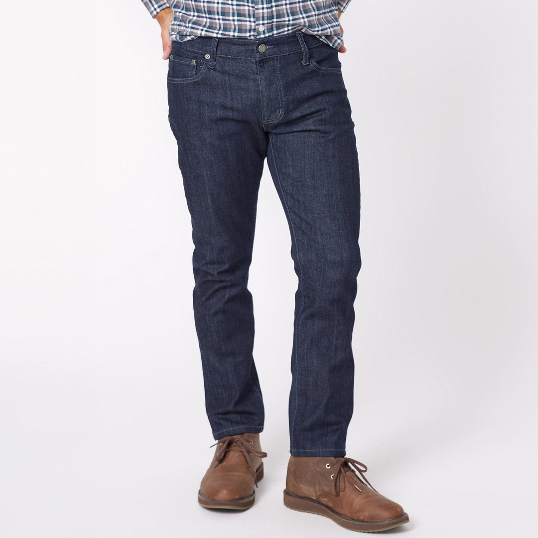 Ash & Erie Indigo Wash Denim Jeans for Short Men   Essential Jeans