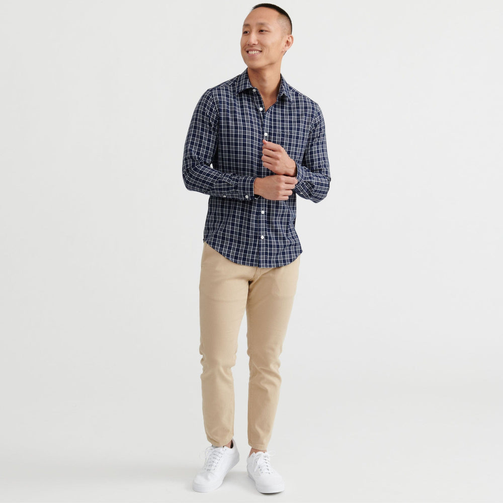 Ash & Erie Portside Plaid Button-Down Shirt for Short Men   Everyday Shirts