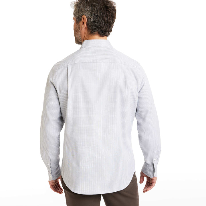 Ash & Erie Quartz Check Wrinkle-Free Button-Down Shirt for Short Men   Everyday Shirts
