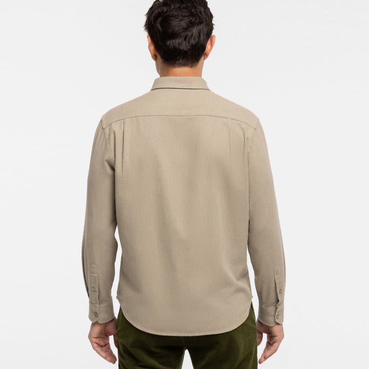 Ash & Erie Sand Brushed Button-Down Shirt for Short Men   Everyday Shirts