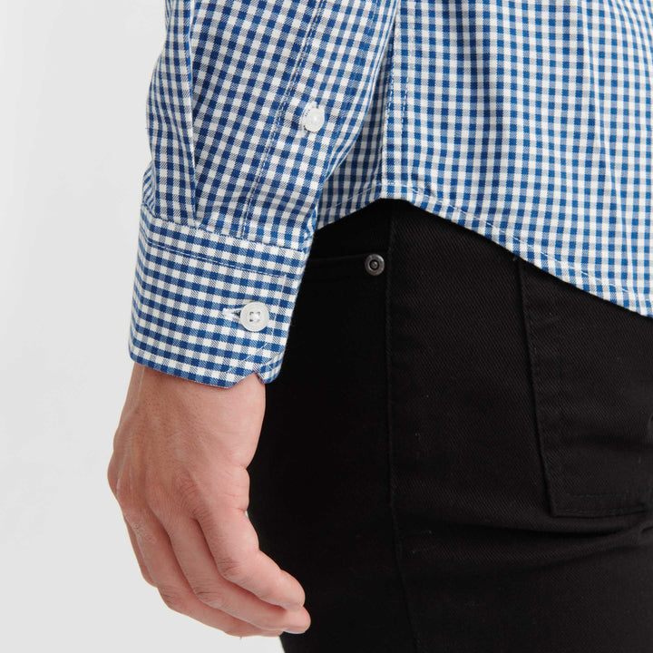 Ash & Erie Traverse Gingham Button-Down Shirt for Short Men   Everyday Shirts