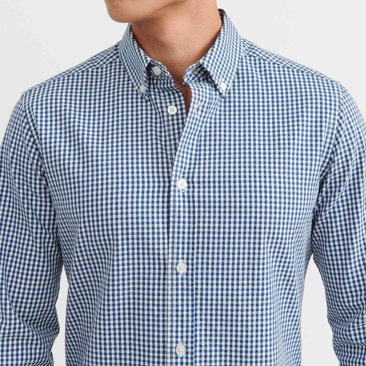 Ash & Erie Traverse Gingham Button-Down Shirt for Short Men   Everyday Shirts