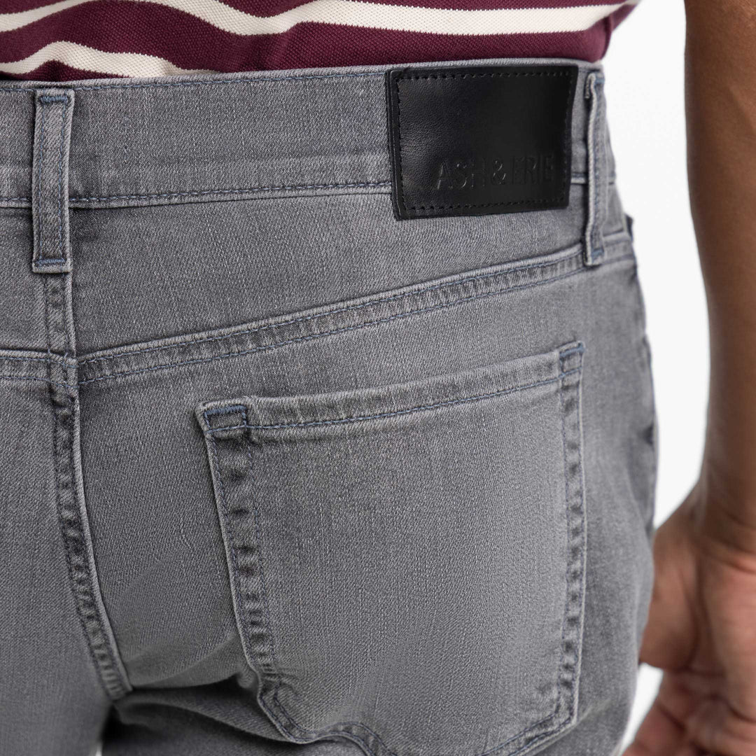 Ash & Erie Concrete Wash Denim Explorer Jeans for Short Men   Explorer Jeans