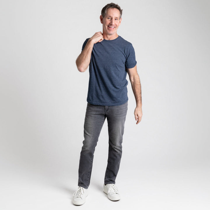 Ash & Erie Concrete Wash Denim Explorer Jeans for Short Men   Explorer Jeans