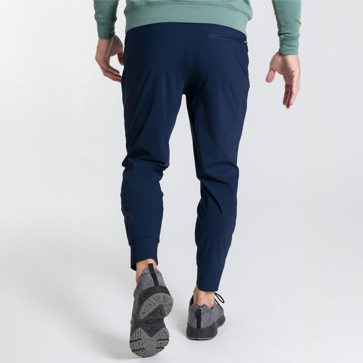 Ash & Erie Navy Hybrid Jogger for Short Men   Hybrid Jogger