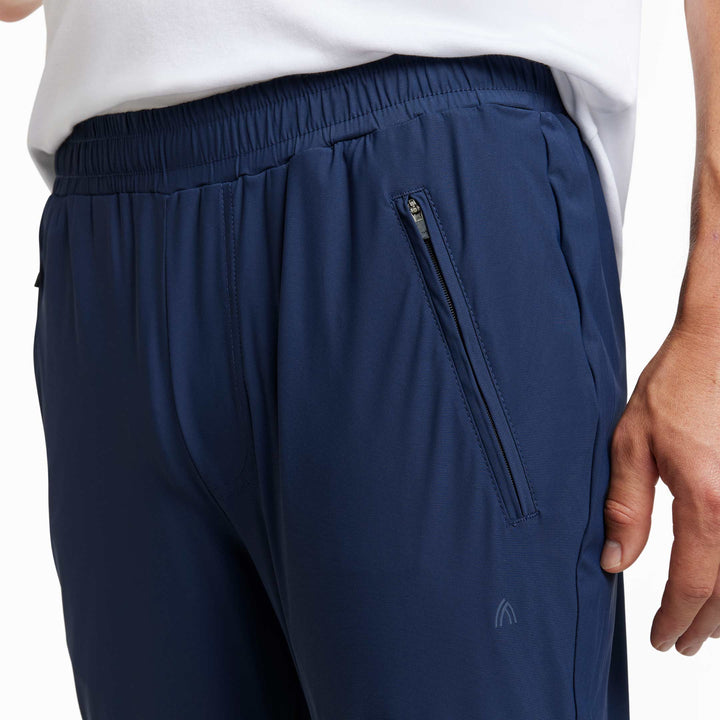 Ash & Erie Navy Hybrid Jogger for Short Men   Hybrid Jogger