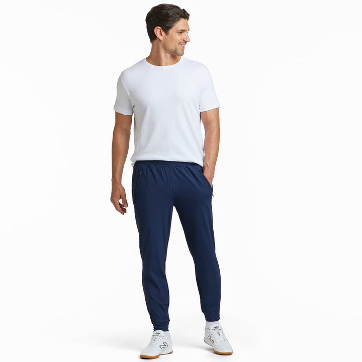 Ash & Erie Navy Hybrid Jogger for Short Men   Hybrid Jogger