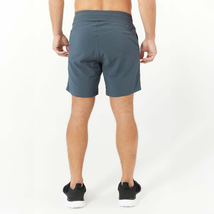 Ash & Erie Charcoal Hybrid Shorts for Short Men   Hybrid Shorts