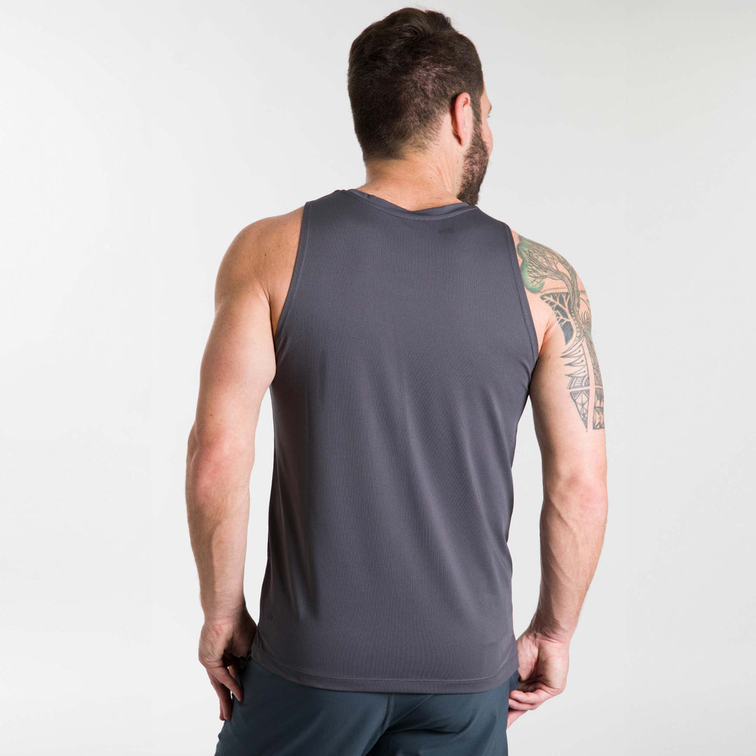 Ash & Erie Charcoal Hybrid Ultralight Tanks for Short Men   Hybrid Ultralight Tanks