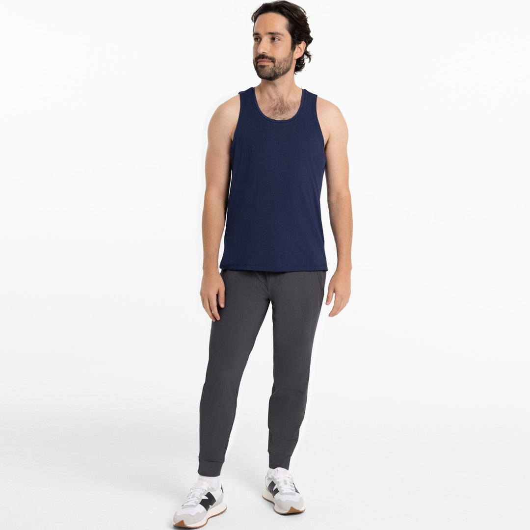 Ash & Erie Navy Hybrid Ultralight Tanks for Short Men   Hybrid Ultralight Tanks
