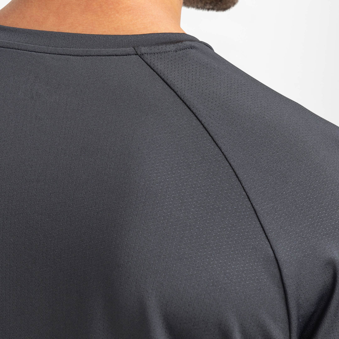 Ash & Erie Charcoal Hybrid Ultralight T-Shirt for Short Men   Hybrid Ultralight Tees