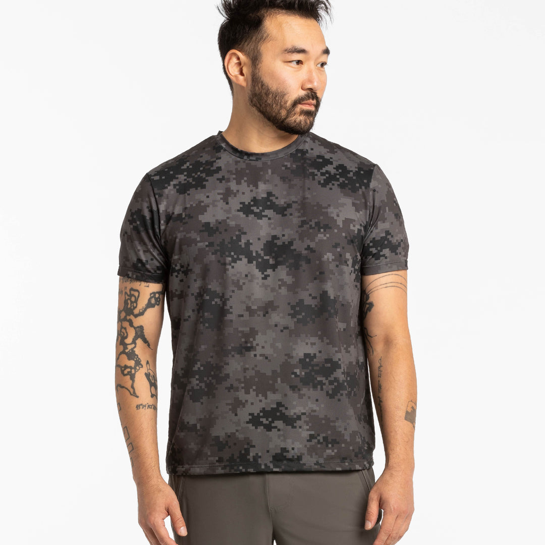 Ash & Erie ï»¿ï»¿Stealth Hybrid Ultralight T-Shirt for Short Men   Hybrid Ultralight Tees