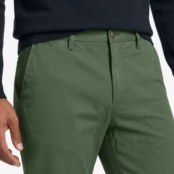 Ash & Erie Dusty Olive Hybrid XYZ Chino for Short Men   Hybrid XYZ Chinos