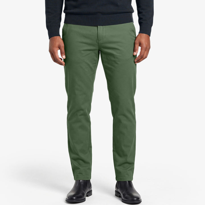 Ash & Erie Dusty Olive Hybrid XYZ Chino for Short Men   Hybrid XYZ Chinos