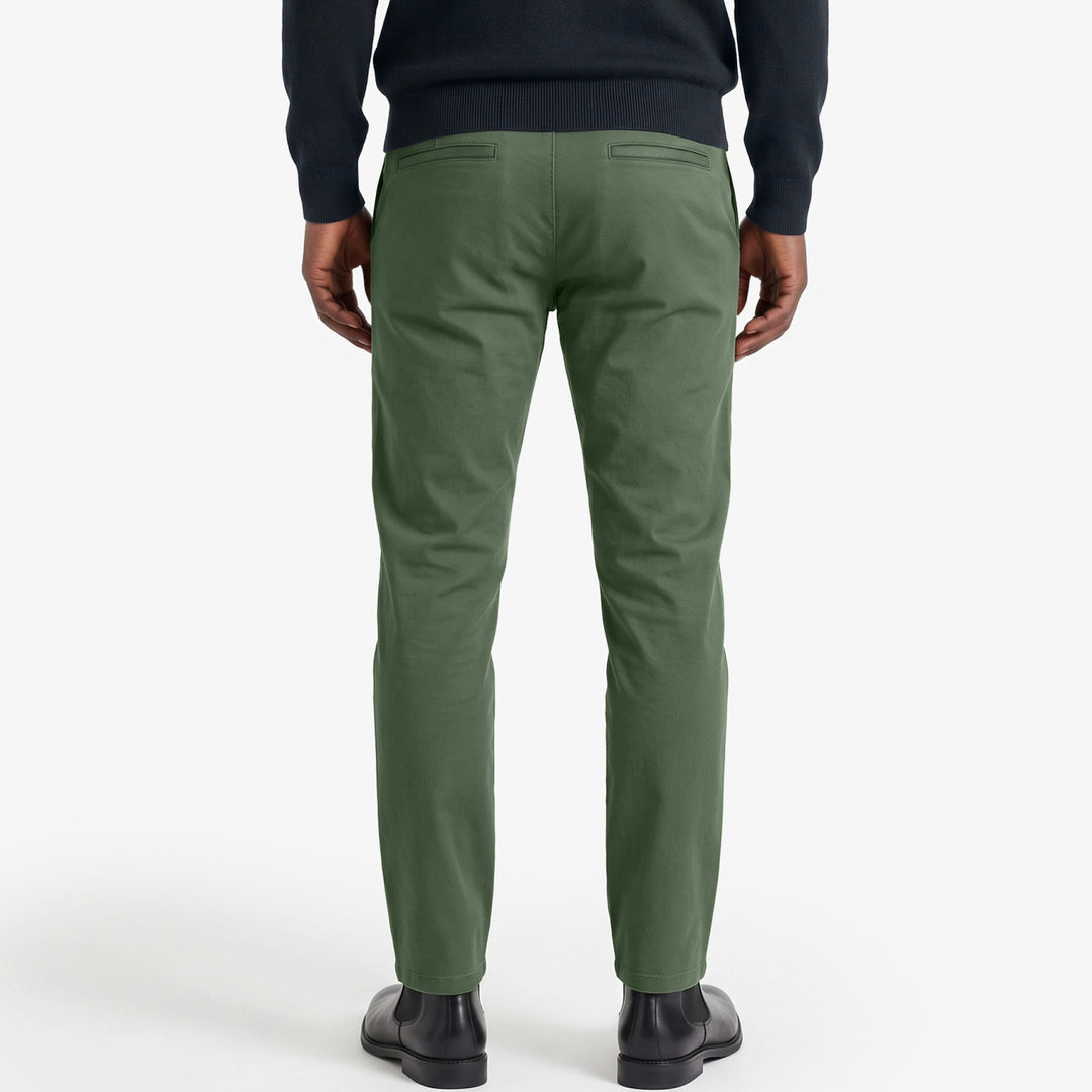 Ash & Erie Dusty Olive Hybrid XYZ Chino for Short Men   Hybrid XYZ Chinos