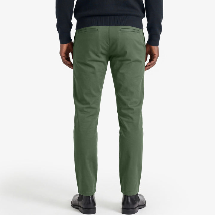 Ash & Erie Dusty Olive Hybrid XYZ Chino for Short Men   Hybrid XYZ Chinos