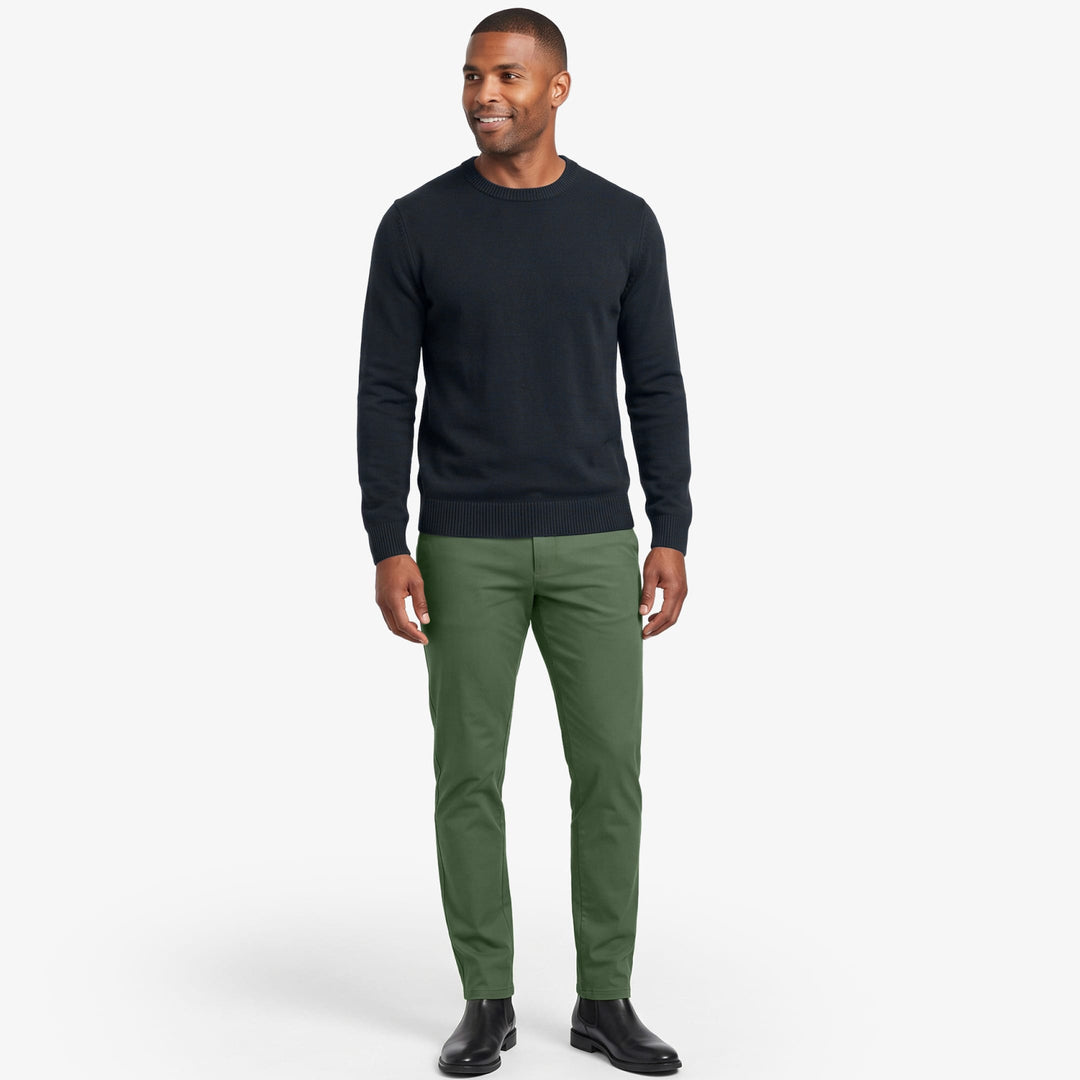 Ash & Erie Dusty Olive Hybrid XYZ Chino for Short Men   Hybrid XYZ Chinos