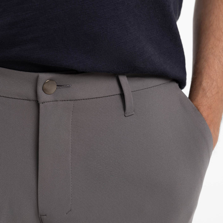 Ash & Erie Quarry Grey Hybrid XYZ Chino for Short Men   Hybrid XYZ Chinos