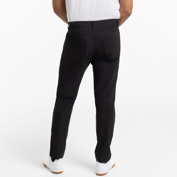 Ash & Erie Black Hybrid XYZ Pant for Short Men   Hybrid XYZ Pants