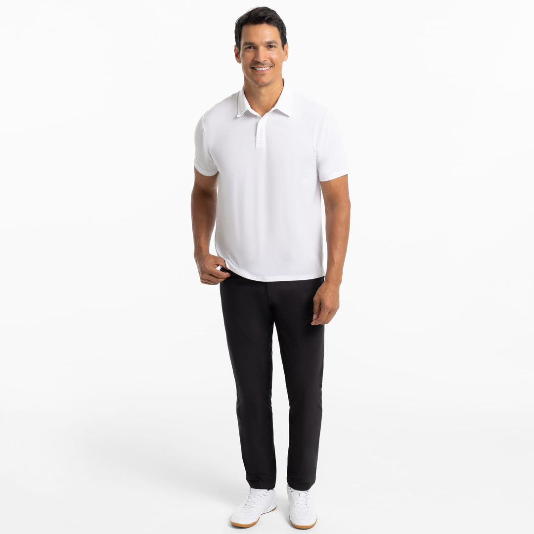 Ash & Erie Black Hybrid XYZ Pant for Short Men   Hybrid XYZ Pants