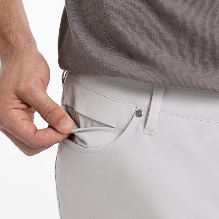 Ash & Erie Lunar Grey Hybrid XYZ Pant for Short Men   Hybrid XYZ Pants