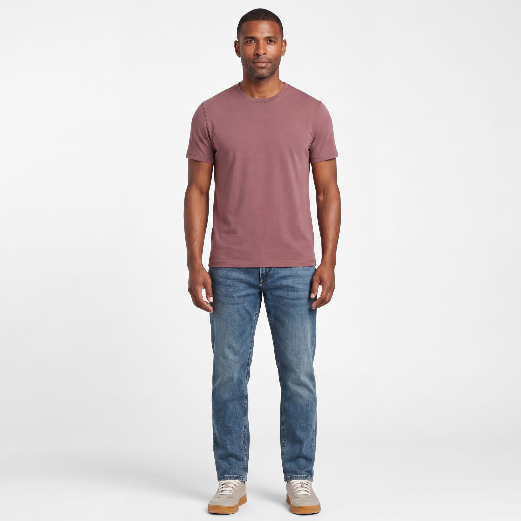 Ash & Erie Medium Wash Denim Jeans for Short Men   Lightweight Jeans