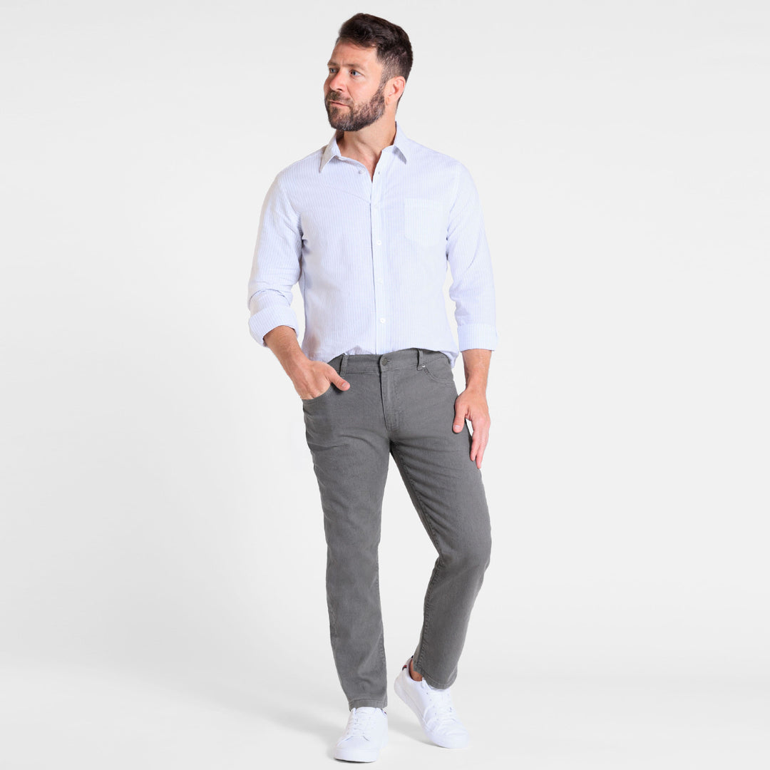 Ash & Erie Grey Lightweight Travel Pant for Short Men   Lightweight Travel Pants