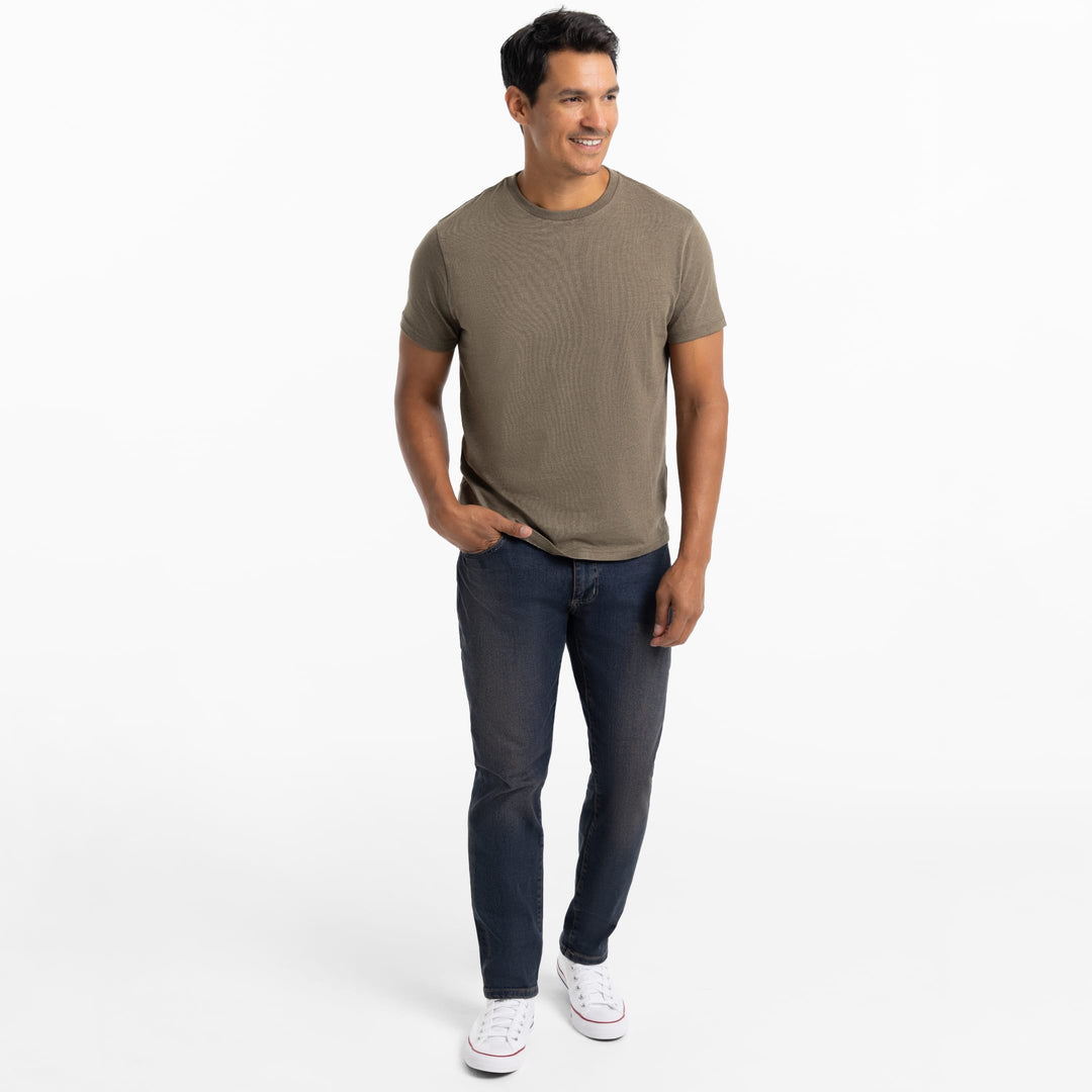 Ash & Erie Dark Wash Midtown Jeans for Short Men   Midtown Jeans