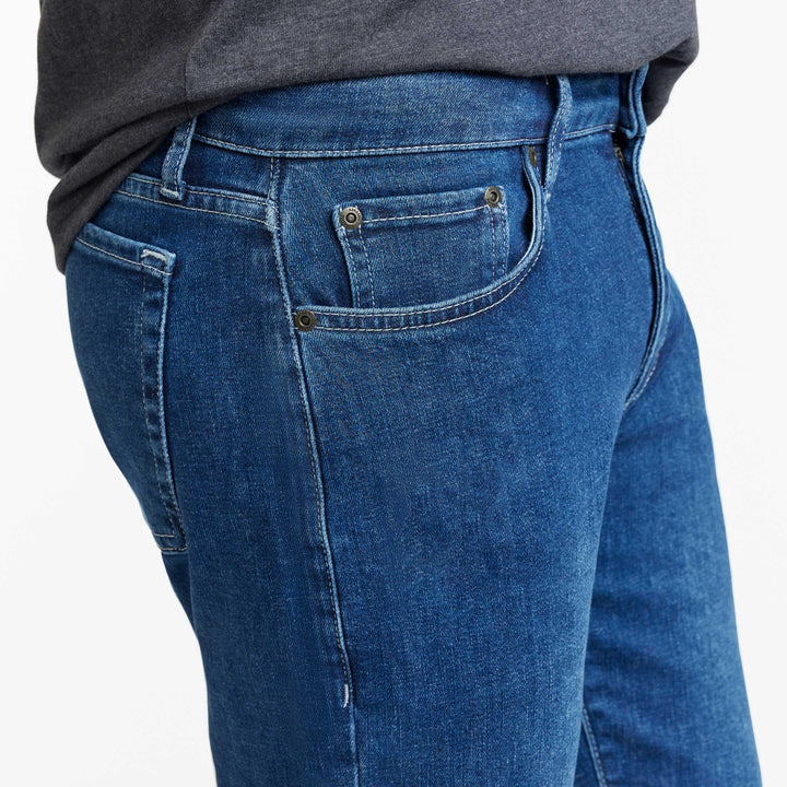 Ash & Erie Medium Wash Midtown Jeans for Short Men   Midtown Jeans